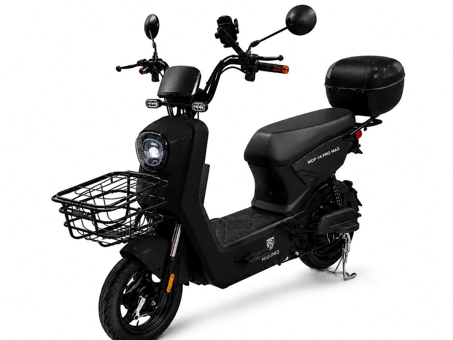 Moto Elétrica Midi Pro MDP-X14PRO MAX | 1000W 60v/20Ah - PRETO (Acompanha Capacete)