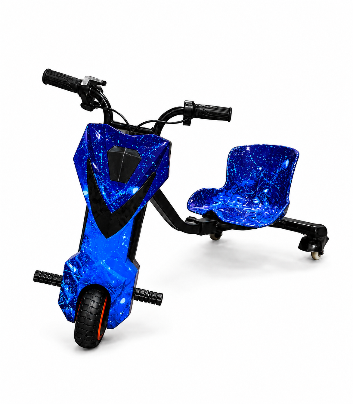 Triciclo Scooter Elétrico Drift Infantil Midi Pro MDP-65 (6,5”) – Blue Sky (Capacete e Kit de Proteção)