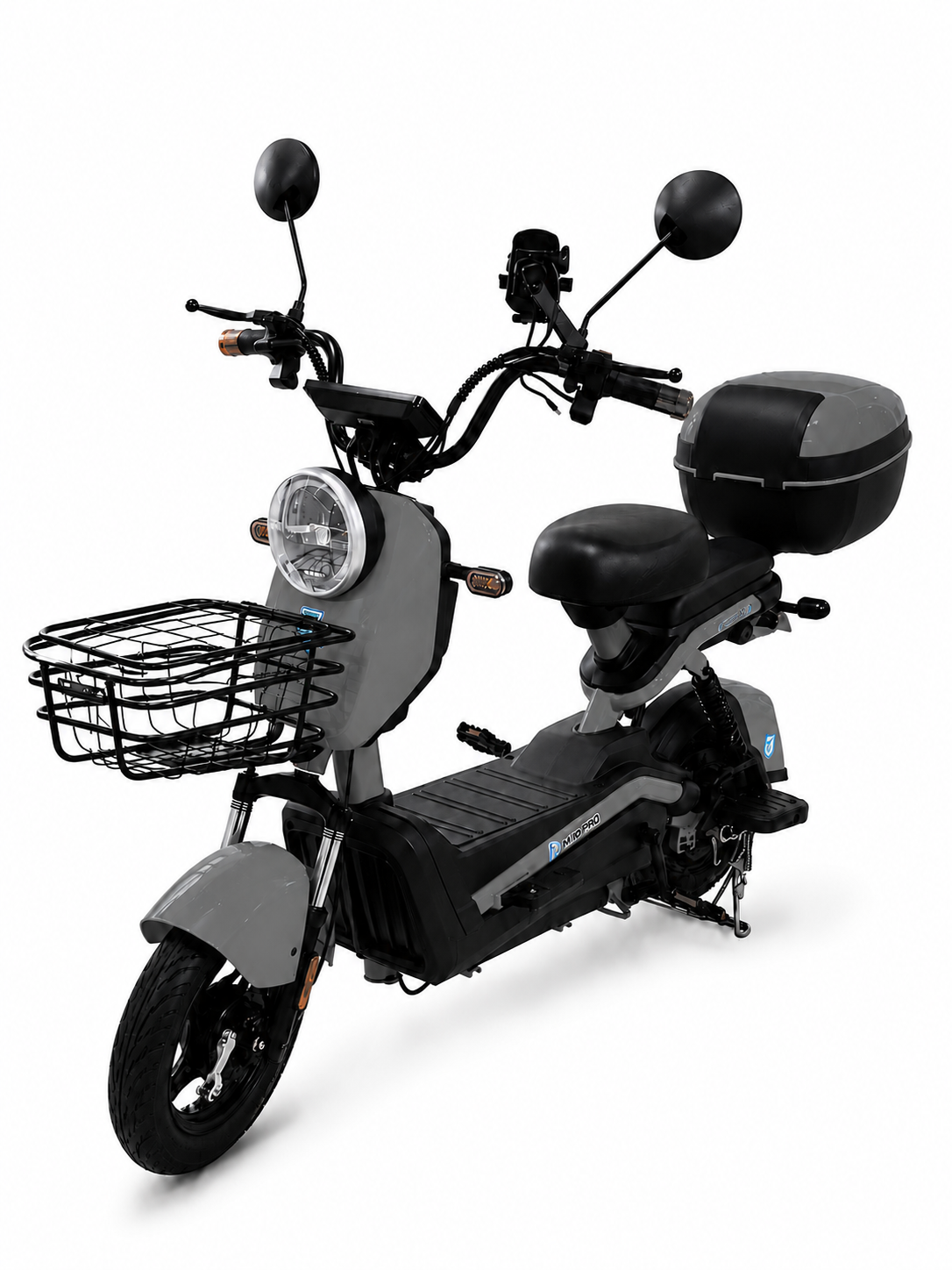 Moto Elétrica Autopropelido Midi Pro MDP-X13PRO MAX | 1000W  48V/20Ah - CINZA (Acompanha Capacete)