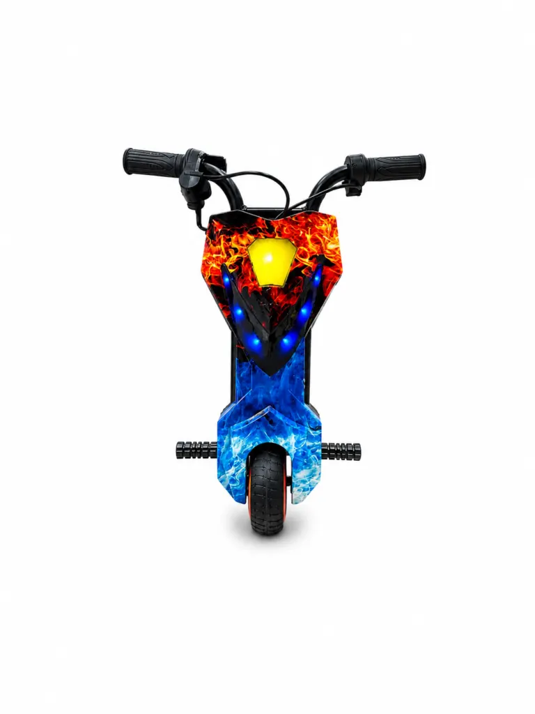 Triciclo Scooter Elétrico Drift Infantil Midi Pro MDP-65 (6,5”) – Ice Fire (Capacete e Kit de Proteção) — foto 2