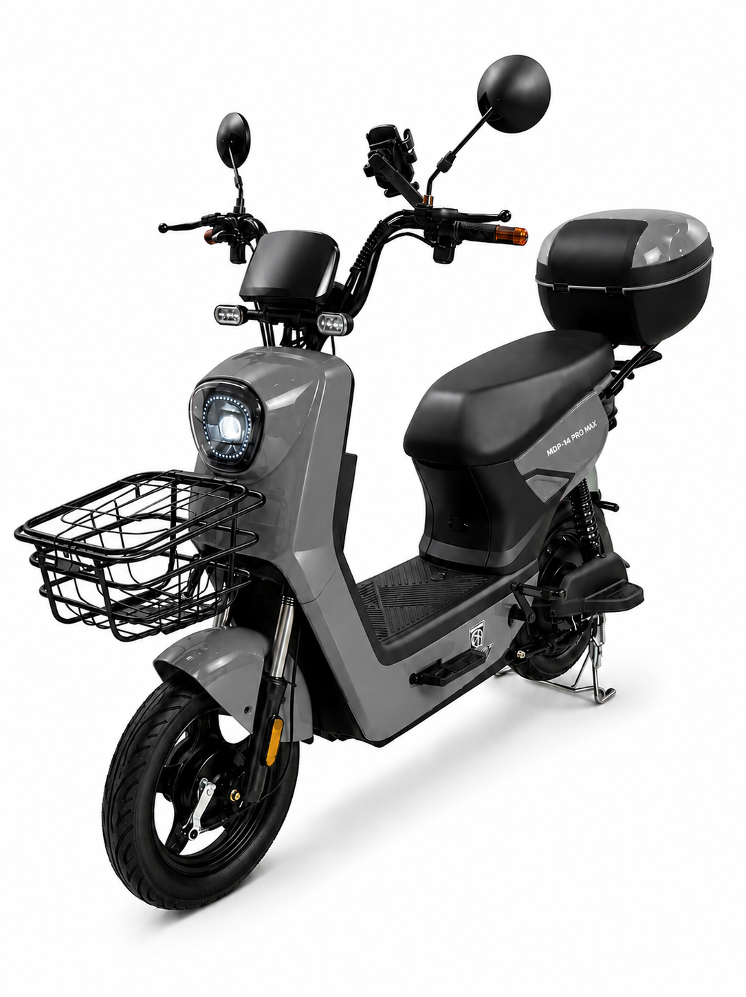 Moto Elétrica Midi Pro MDP-X14PRO MAX | 1000W 60v/20Ah - CINZA (Acompanha Capacete)
