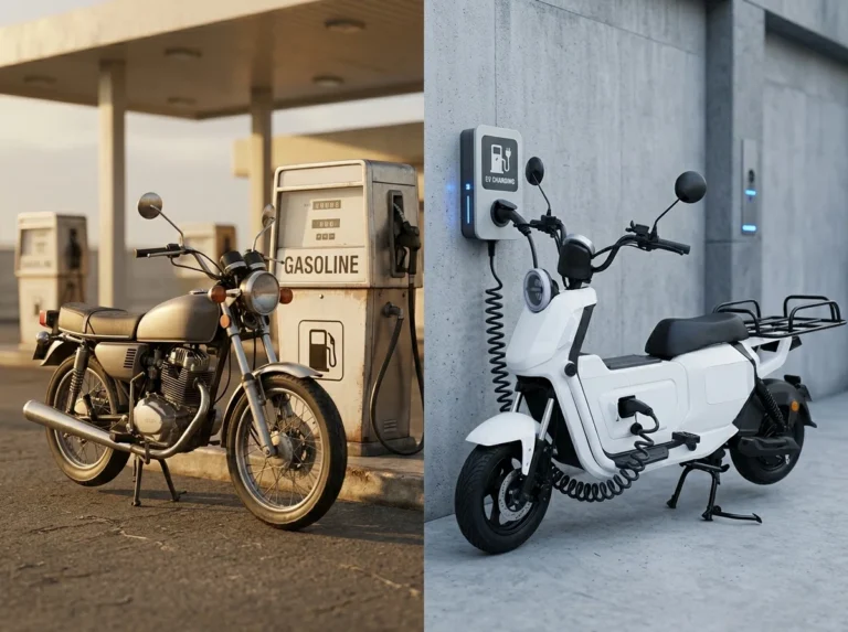 Moto Eléctrica x Combustión: Cuánto Ahorras (Calculadora)