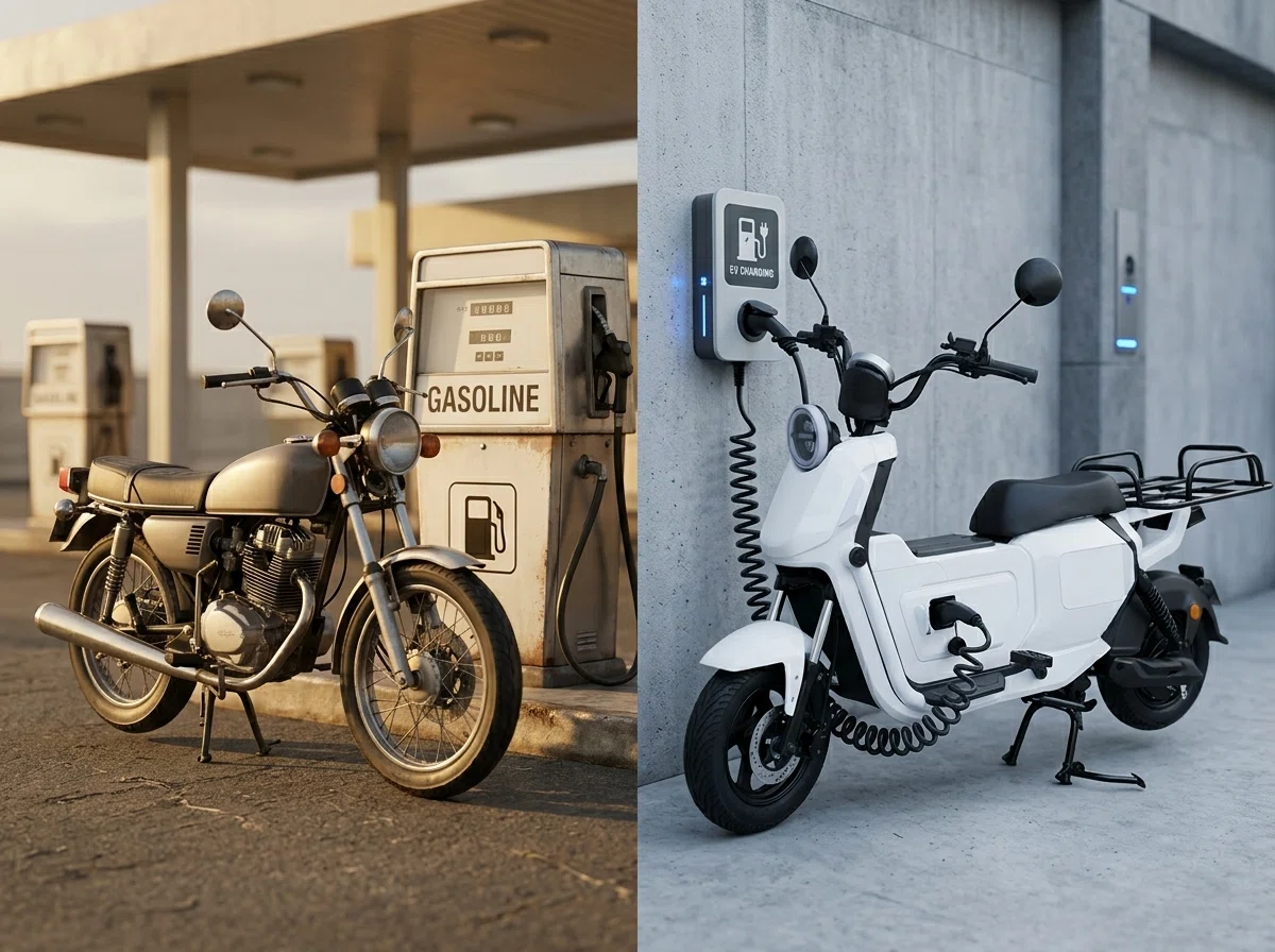 Moto Eléctrica x Combustión: Cuánto Ahorras (Calculadora)